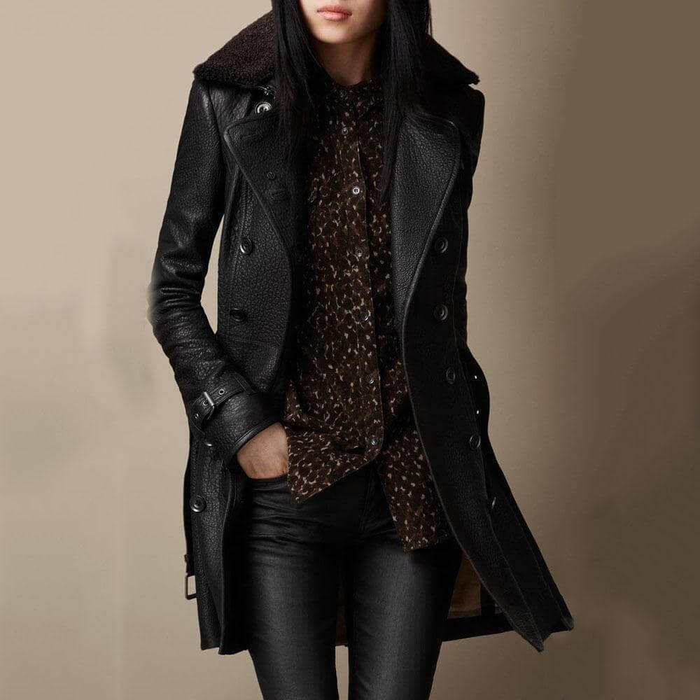 Lara™ - Trench-coat d'hiver luxueux et luxueux