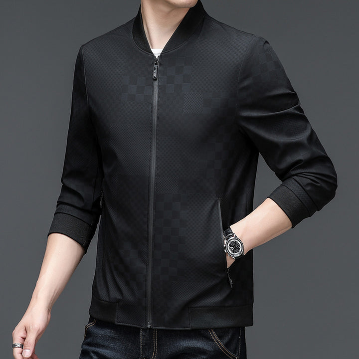 Trendy Plaid Casual Men's Clothing Jacket - Modefluss