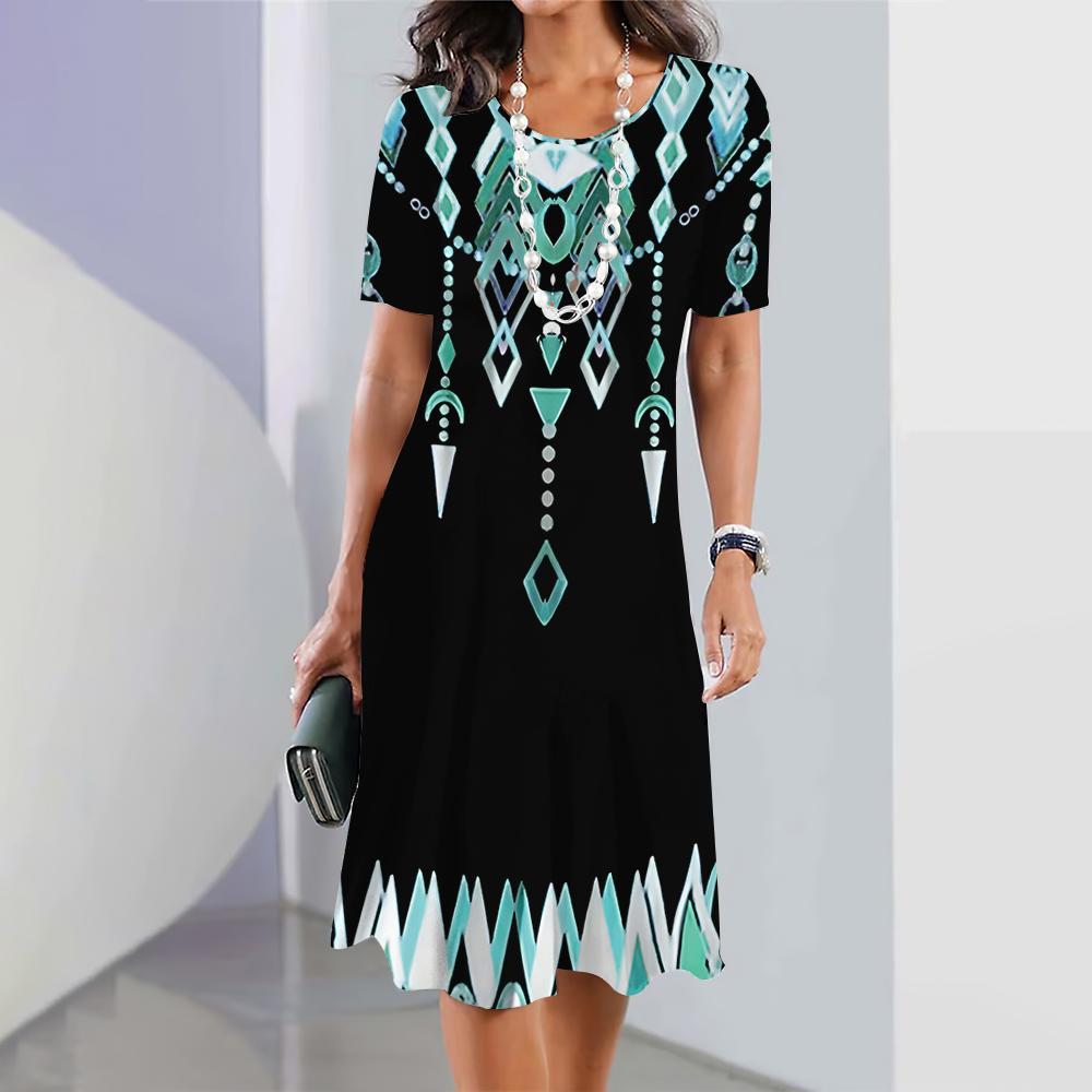 Summer Women's Plus Size Holiday Dress - Modefluss