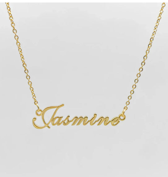 Stainless Steel English Letter Pendant Plated 18K Gold - Modefluss