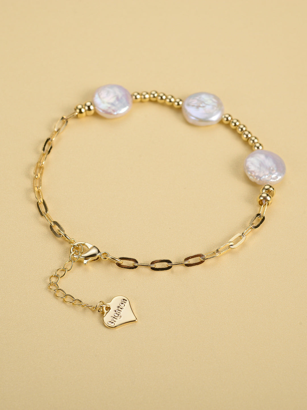 European And American Vintage Classic Metal Pearl Bracelet - Modefluss