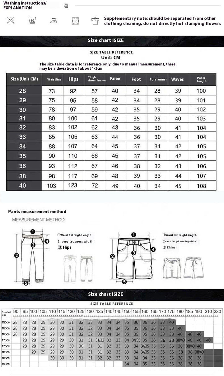 Spring Jeans Men's Elastic Straight - Modefluss