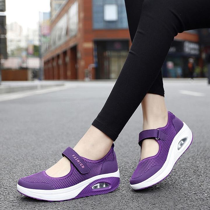 Anna - Chaussures orthopédiques légères et extensibles avec les meilleures chaussures de massage