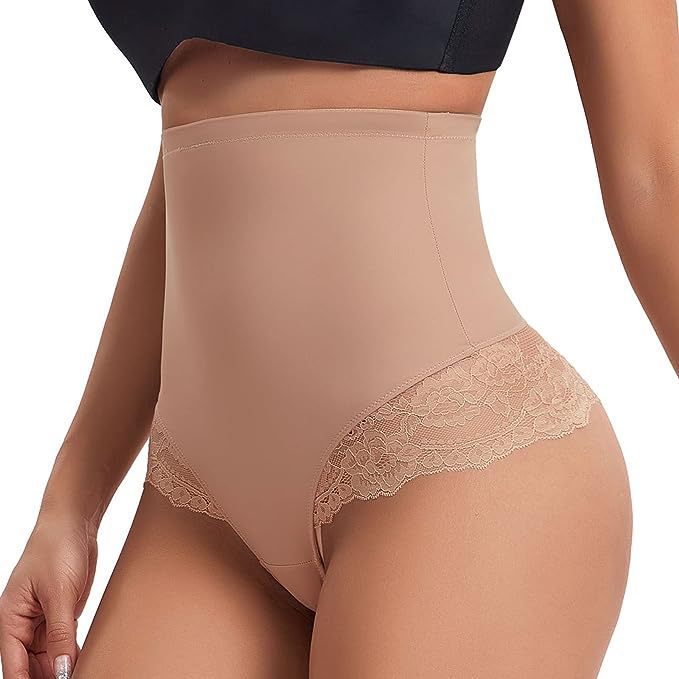 Large Size Belly Contraction Lace Hip Lifting Gridles Pants Underwear - Modefluss