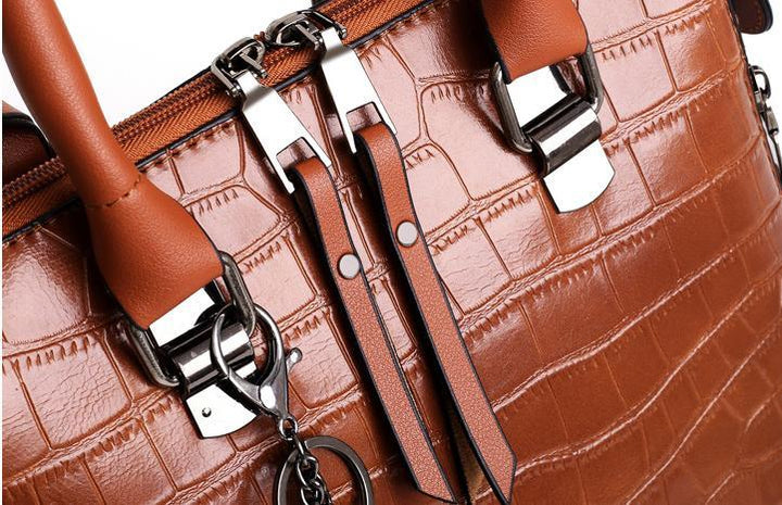 Harper™ - 4-teiliges modernes Ledertaschenset