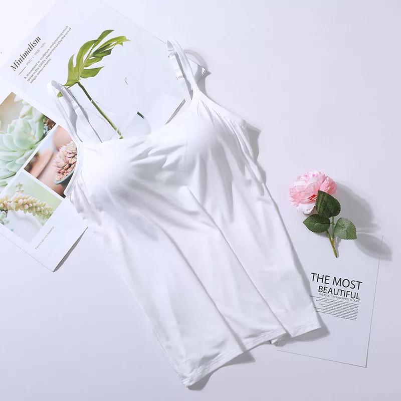 Luisa™ - CamiTank Spaghetti-Top mit integriertem BH