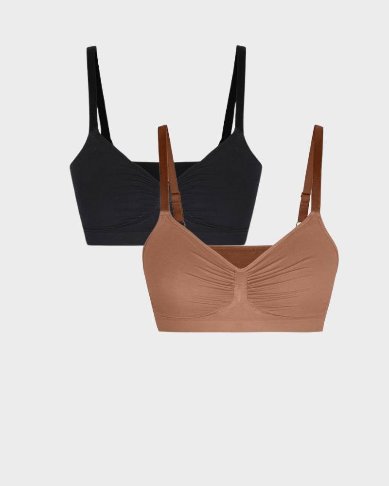 Smooth Seamless Comfort Wireless Sport Bra