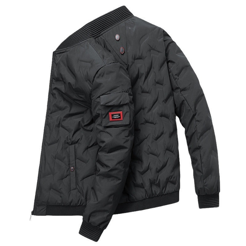 Men's Lightweight White Duck Down Jacket - Modefluss