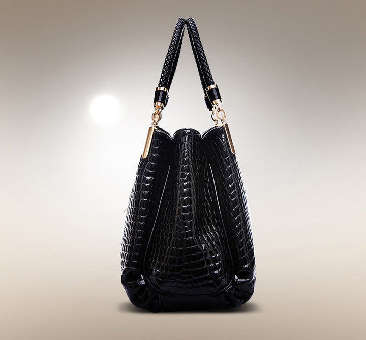 Tessa™ - Stilvolle Handtasche mit Krokodilmuster