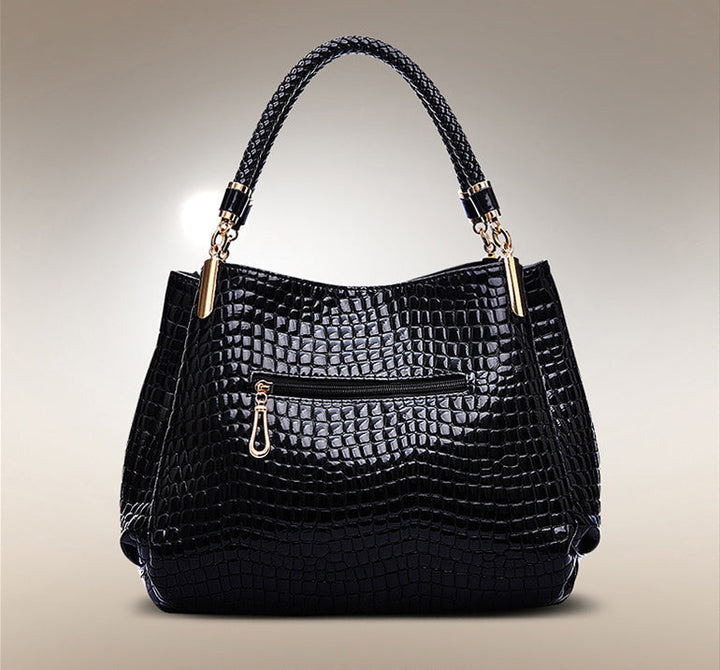 Tessa™ - Stilvolle Handtasche mit Krokodilmuster