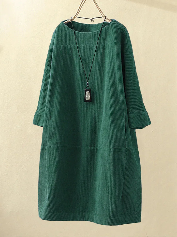 Luna™ - Bequemes Kleid mit Rundhalsausschnitt