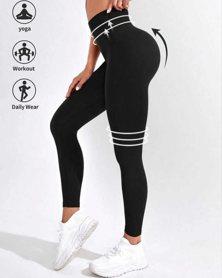 High Waist Tummy Control Butt Lifting Leggings