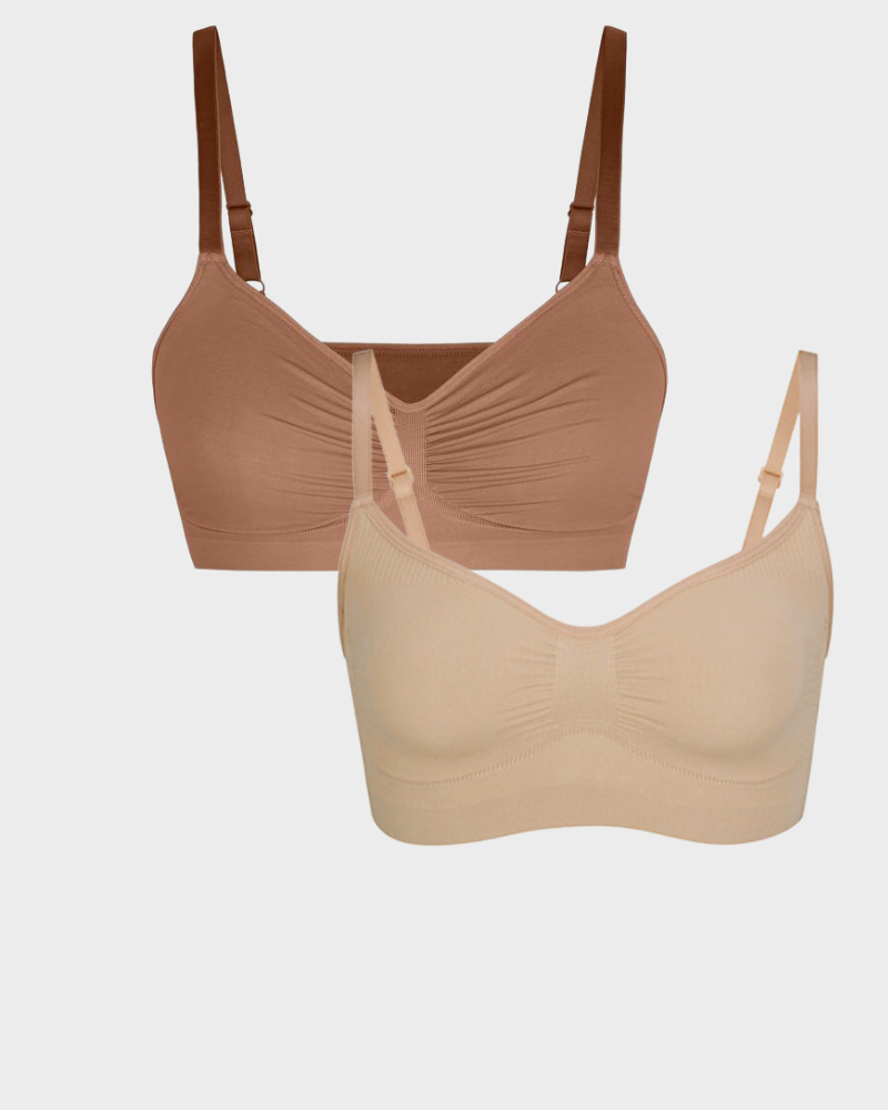 Smooth Seamless Comfort Wireless Sport Bra