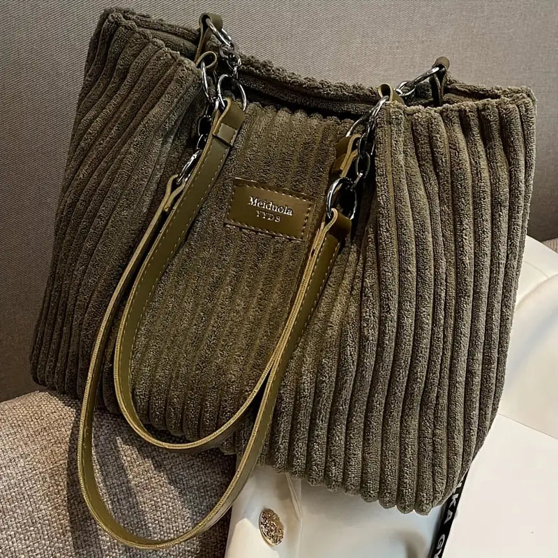 Layla™ - Elegante Tragetasche aus Cord