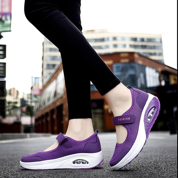 Anna - Chaussures orthopédiques légères et extensibles avec les meilleures chaussures de massage