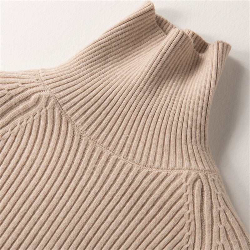 Modelfluss Damen Pullover – Zeitloser Komfort in Einfarbigem Design - Modefluss
