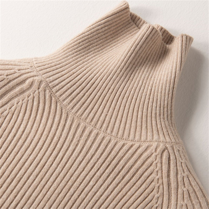 Modelfluss Damen Pullover – Zeitloser Komfort in Einfarbigem Design - Modefluss