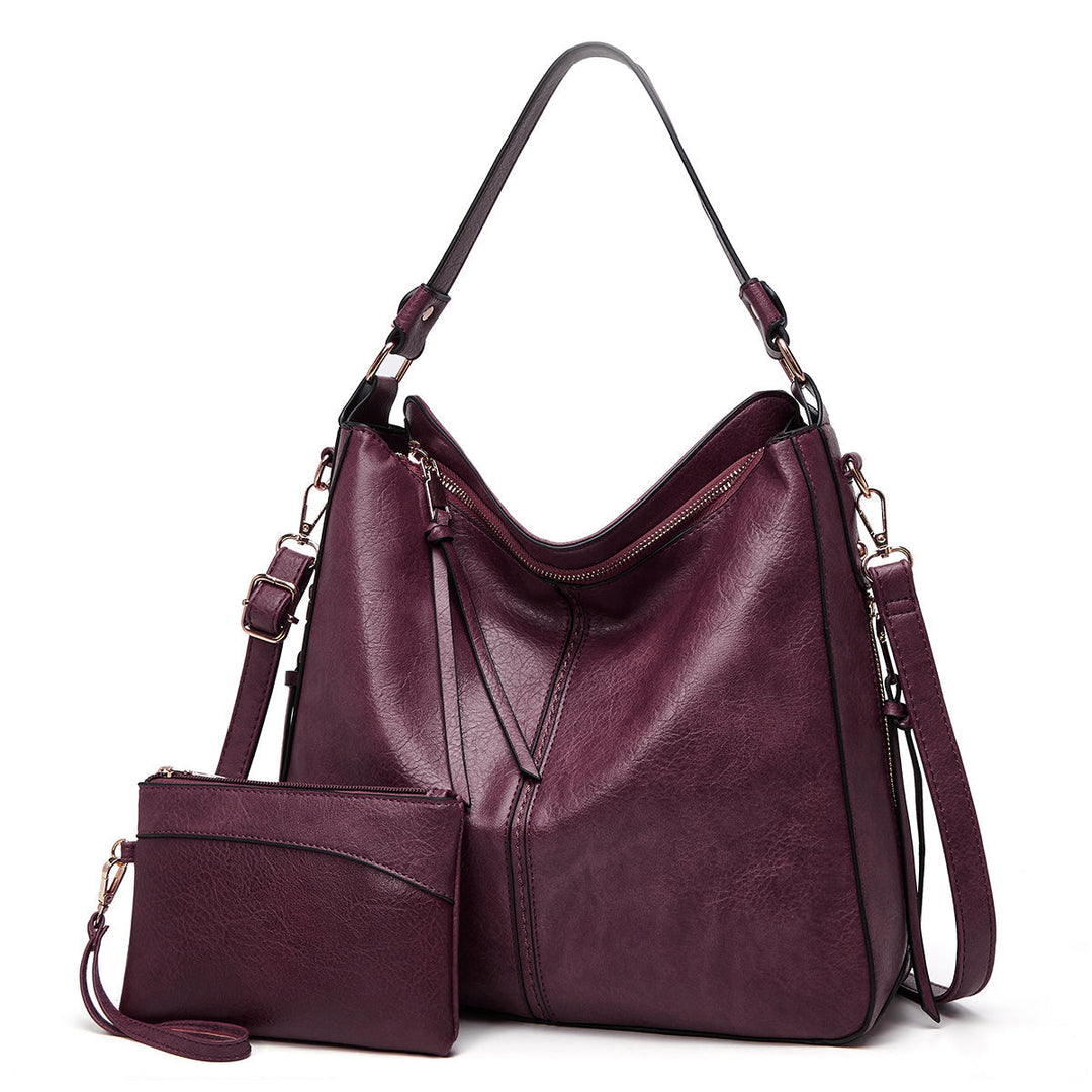 Lottie™ - Elegante Einkaufstasche aus Leder mit großem Fassungsvermögen