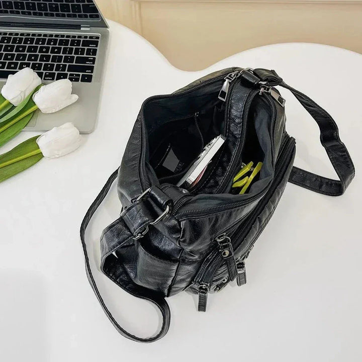 Harper™ - Stilvolle Handtaschen aus veganem Leder im Vintage-Stil