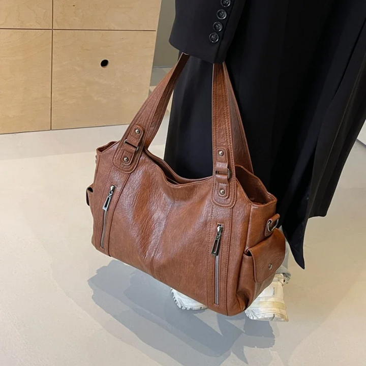 Frieda™ - Elegante Umhängetasche aus Leder
