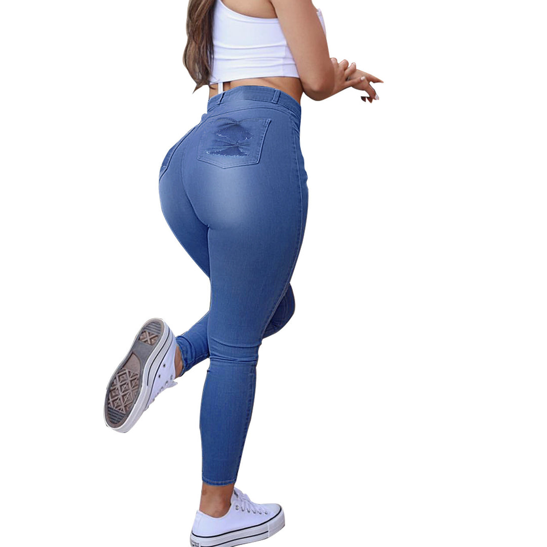 Enge Jeans hosen für Damen - Modefluss