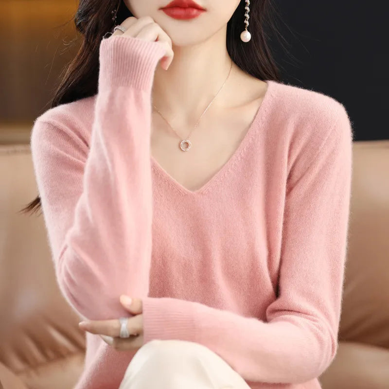 Ella™ - Bequemer weicher Kaschmirpullover - Modefluss