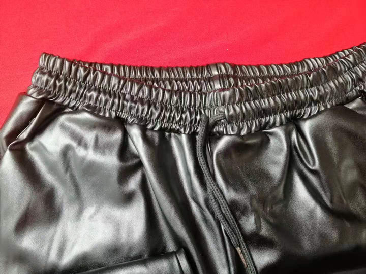Basic Women's All-match PU Leather Pants - Modefluss