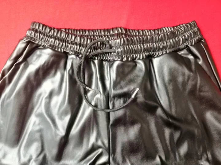 Basic Women's All-match PU Leather Pants - Modefluss