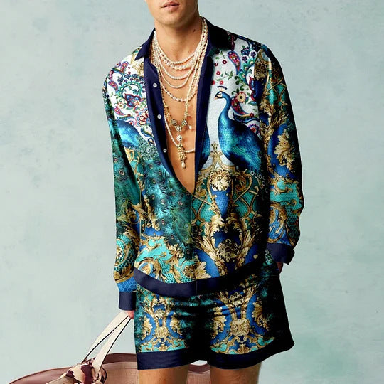 3D Printed Men's Clothing Shirt Outfit - Modefluss