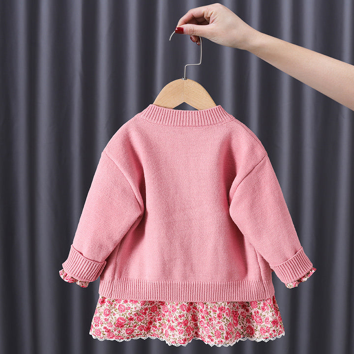Sweet Floral Dress Children's Skirt - Modefluss