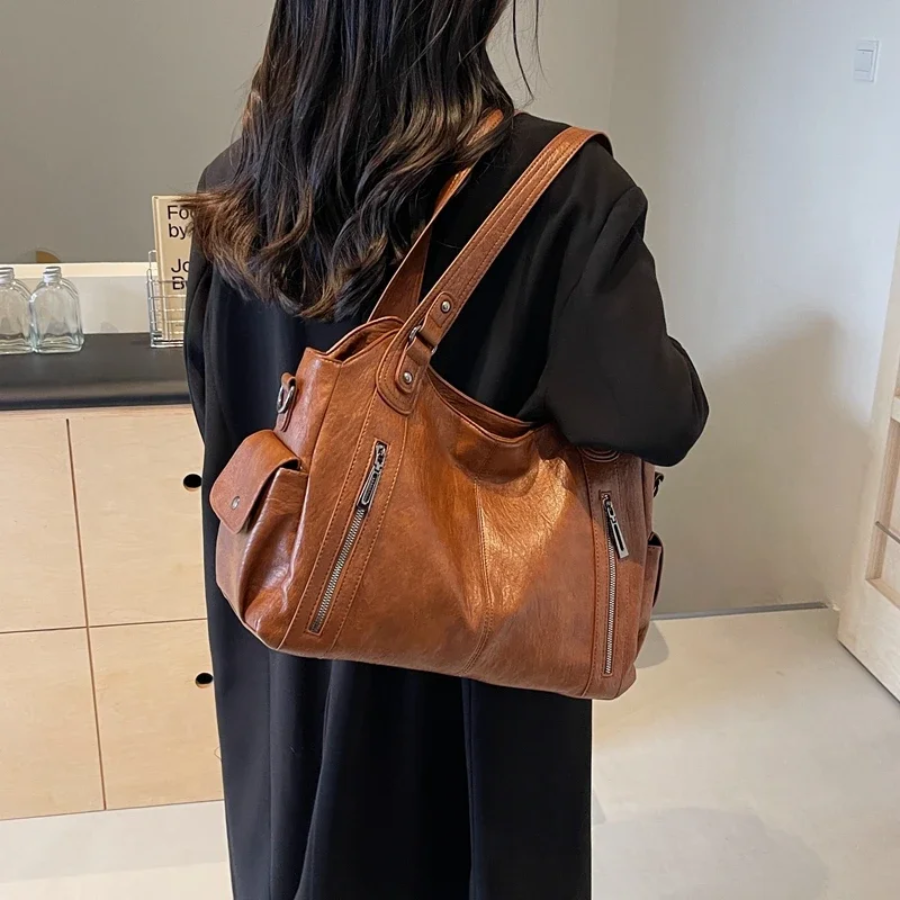 Frieda™ - Elegante Umhängetasche aus Leder