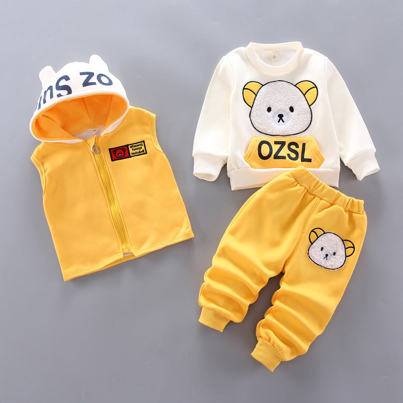 Children's Clothing Baby Three Piece Set - Modefluss