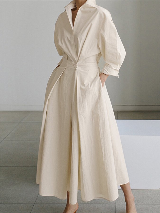 Clemence - Luxuriöses Stylisches Sommerkleid
