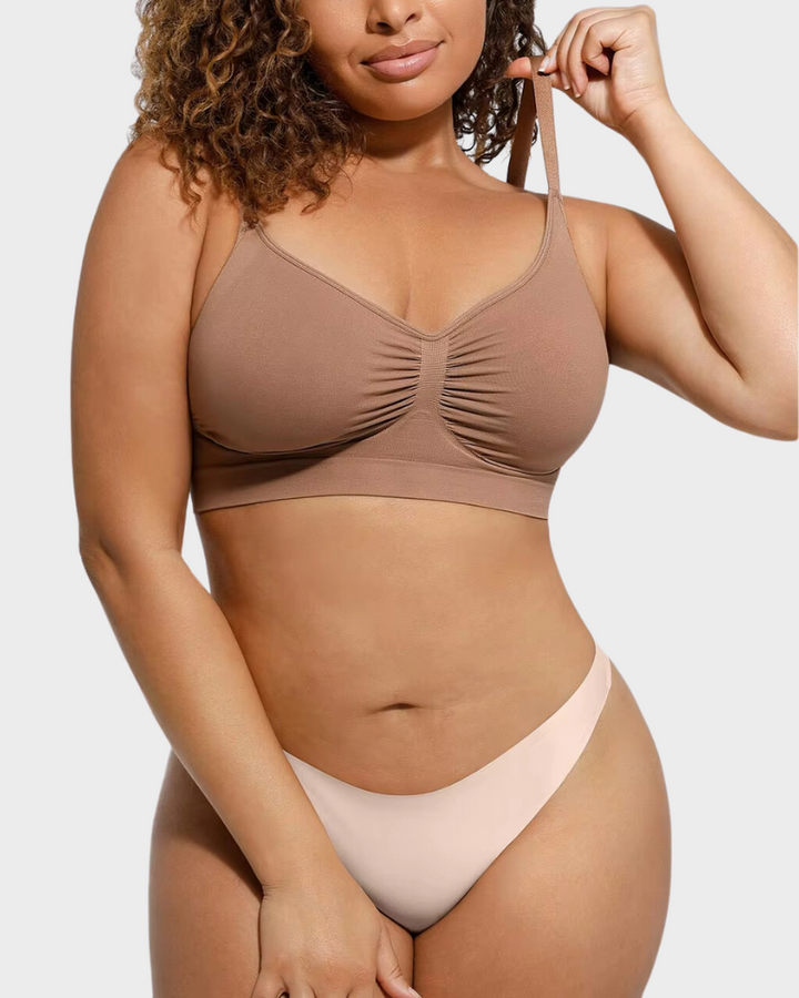 Smooth Seamless Comfort Wireless Sport Bra