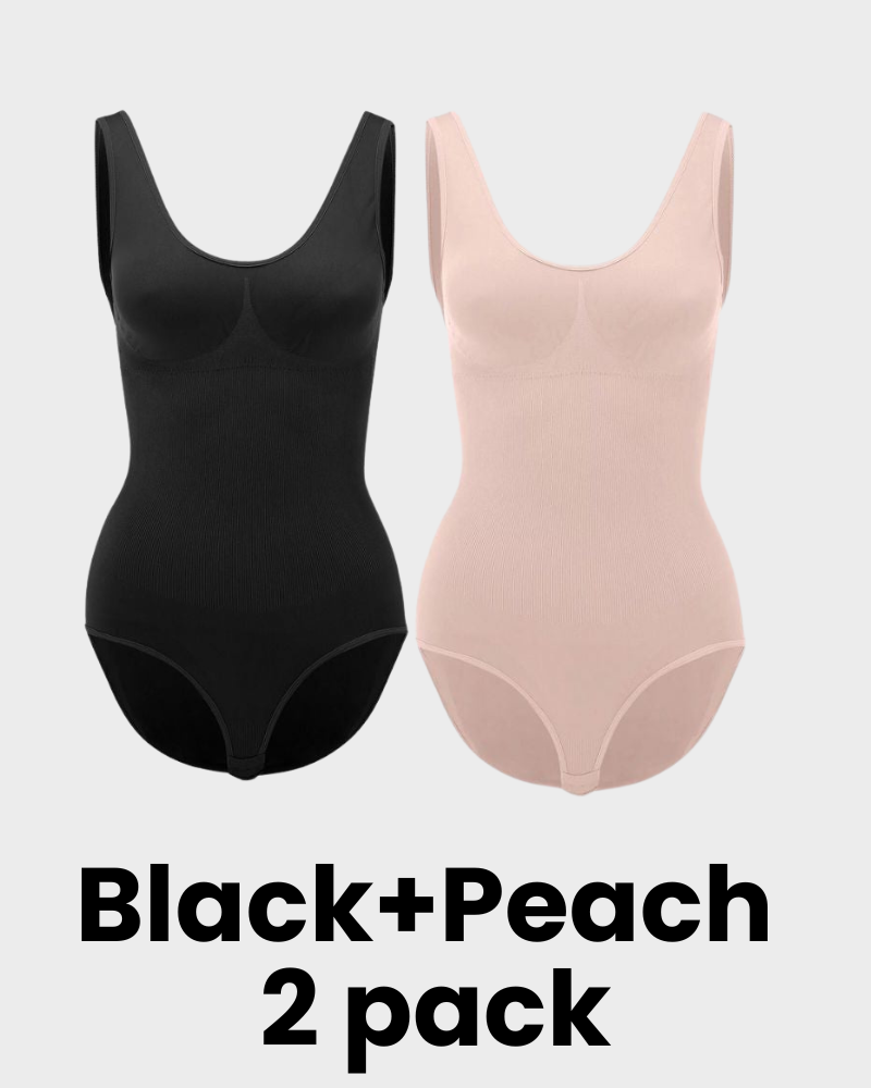 Smoothing Seamless Tank Top Bodysuit Tummy Control Shapewear