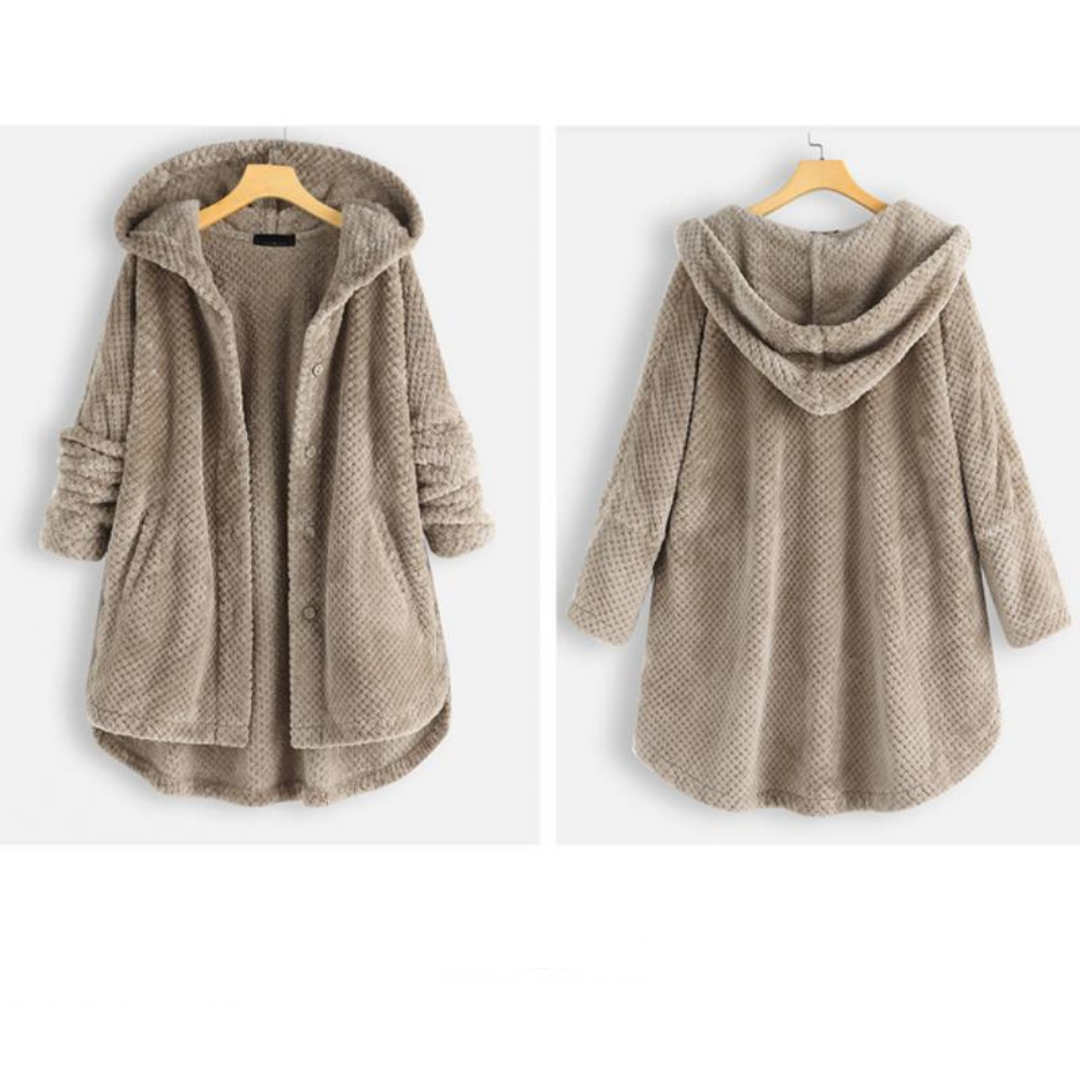 Carla™ - Stylische, superweiche Fleece-Kapuzenjacke