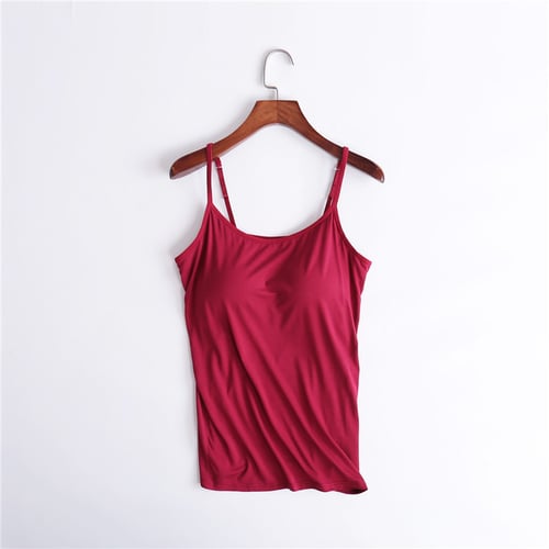 Luisa™ - CamiTank Spaghetti-Top mit integriertem BH