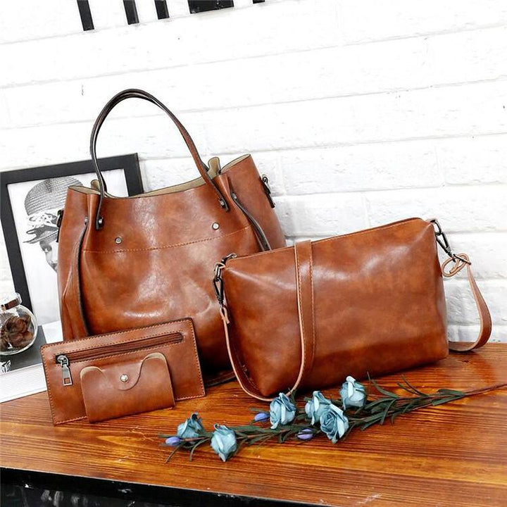 Marlene™ - 4-teiliges Vintage-Taschenset für Damen