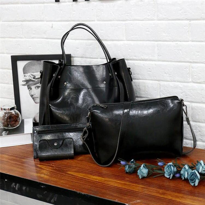 Marlene™ - 4-teiliges Vintage-Taschenset für Damen