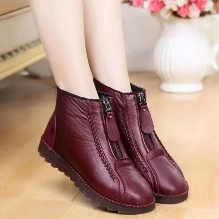 Rosie™ - Weiche, warme Winterstiefel aus veganem Leder
