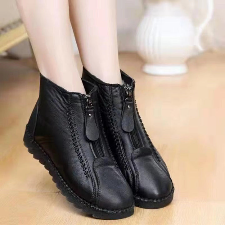 Rosie™ - Weiche, warme Winterstiefel aus veganem Leder