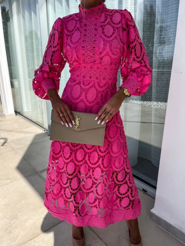 Tessa™ - Stilvolles Kleid aus französischer Spitze