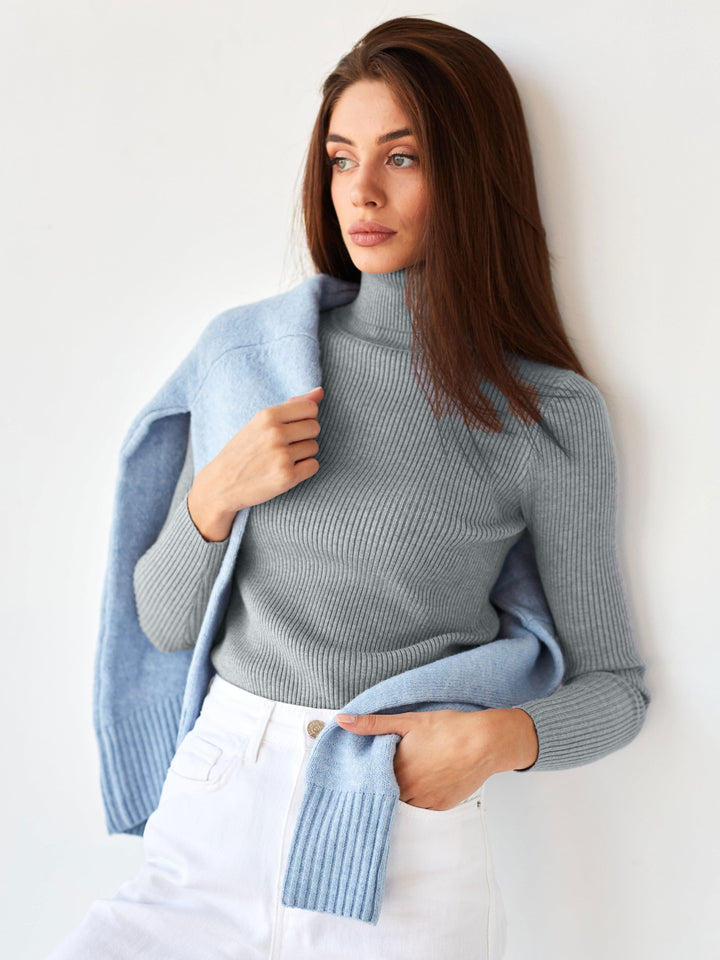 Turtleneck Sweaters Bottoming Shirt European And American - Modefluss