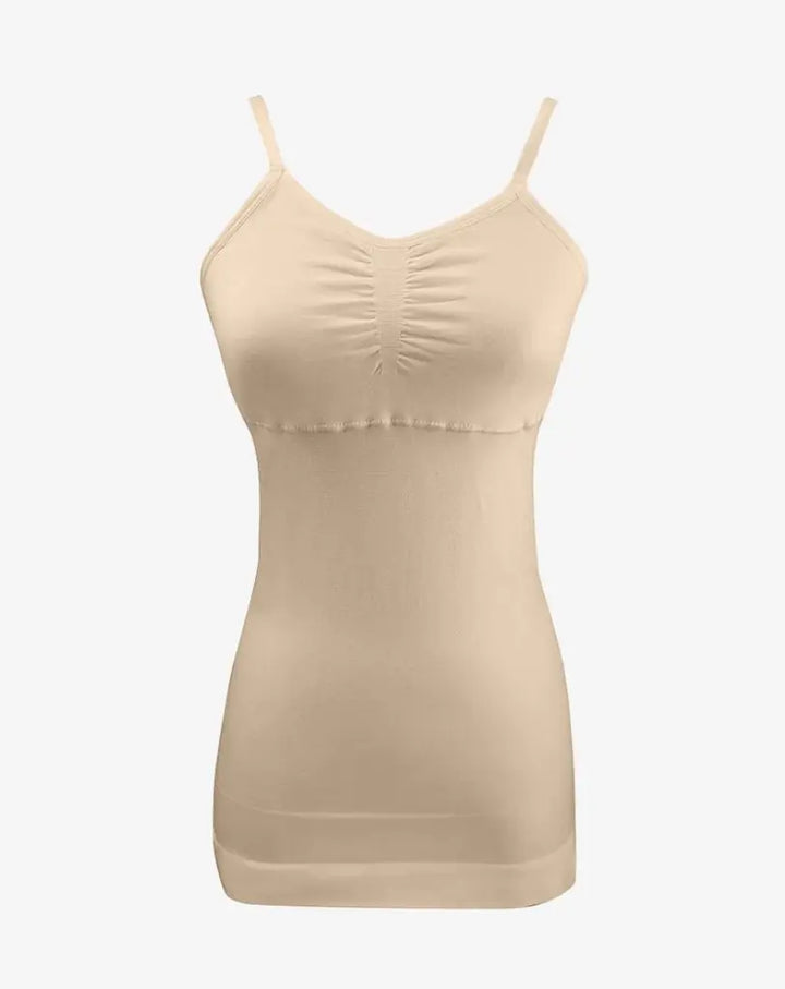 Seamless Tummy Control Padded Camisole Cami