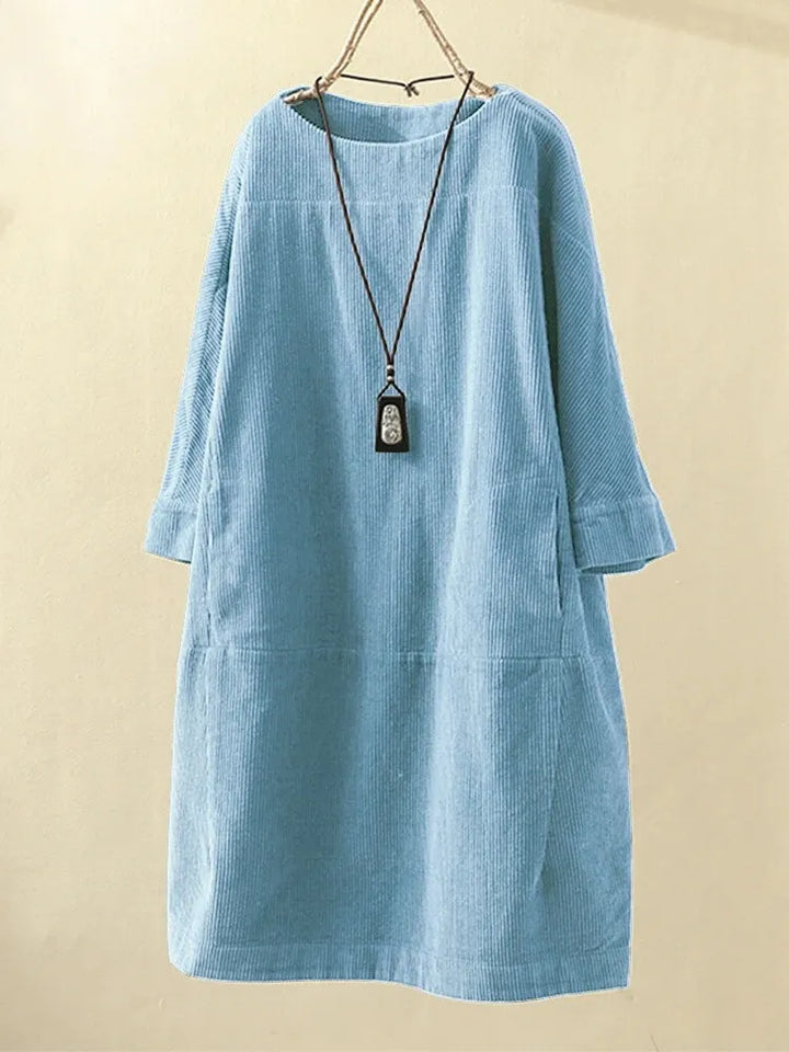 Luna™ - Bequemes Kleid mit Rundhalsausschnitt