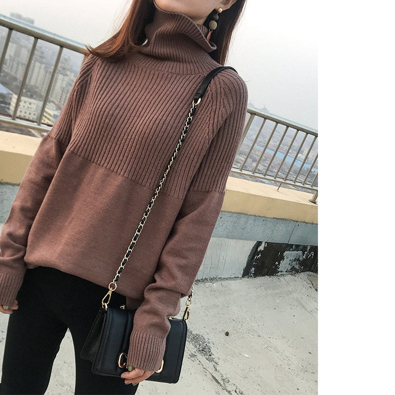 Modelfluss Damen Pullover – Zeitloser Komfort in Einfarbigem Design - Modefluss