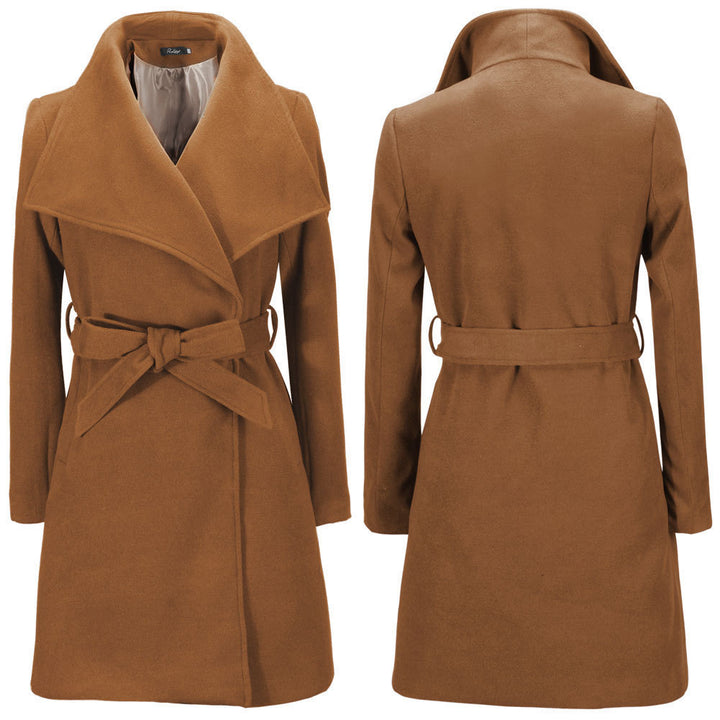 Women's woolen coat - Modefluss