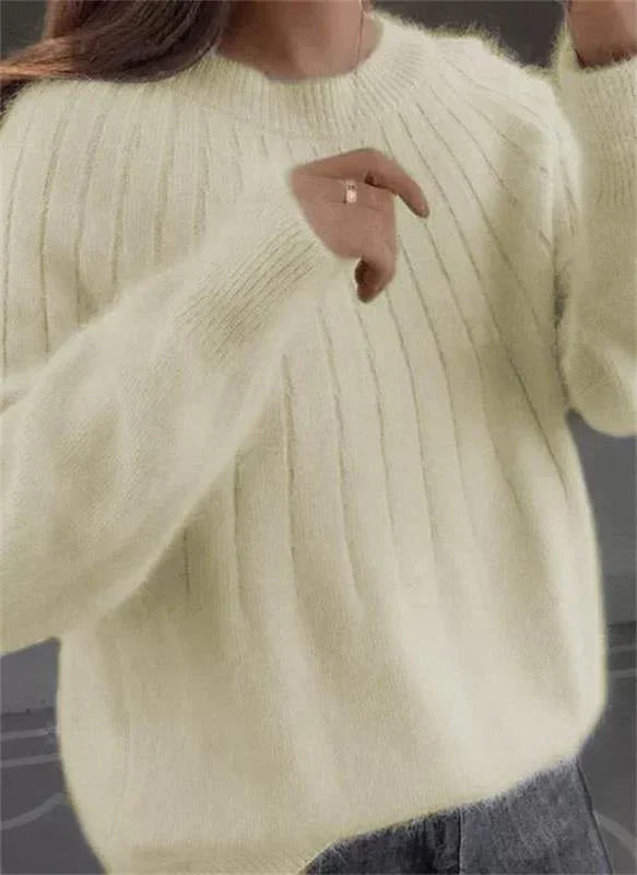 Lara™ - Weicher Kaschmir-Strickpullover - Modefluss