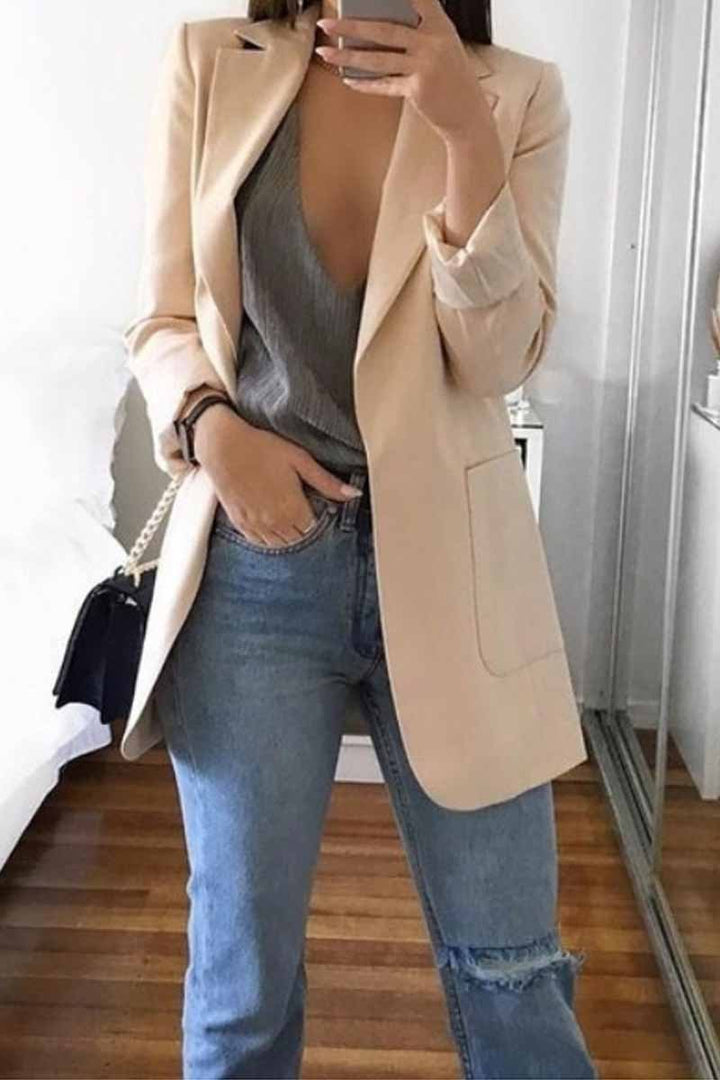Clara™ - Bequemer Longblazer