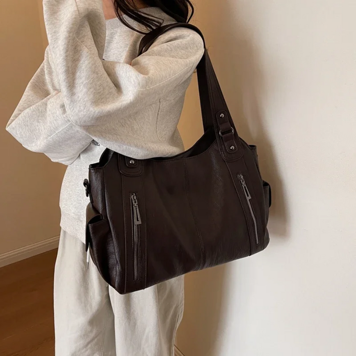 Frieda™ - Elegante Umhängetasche aus Leder